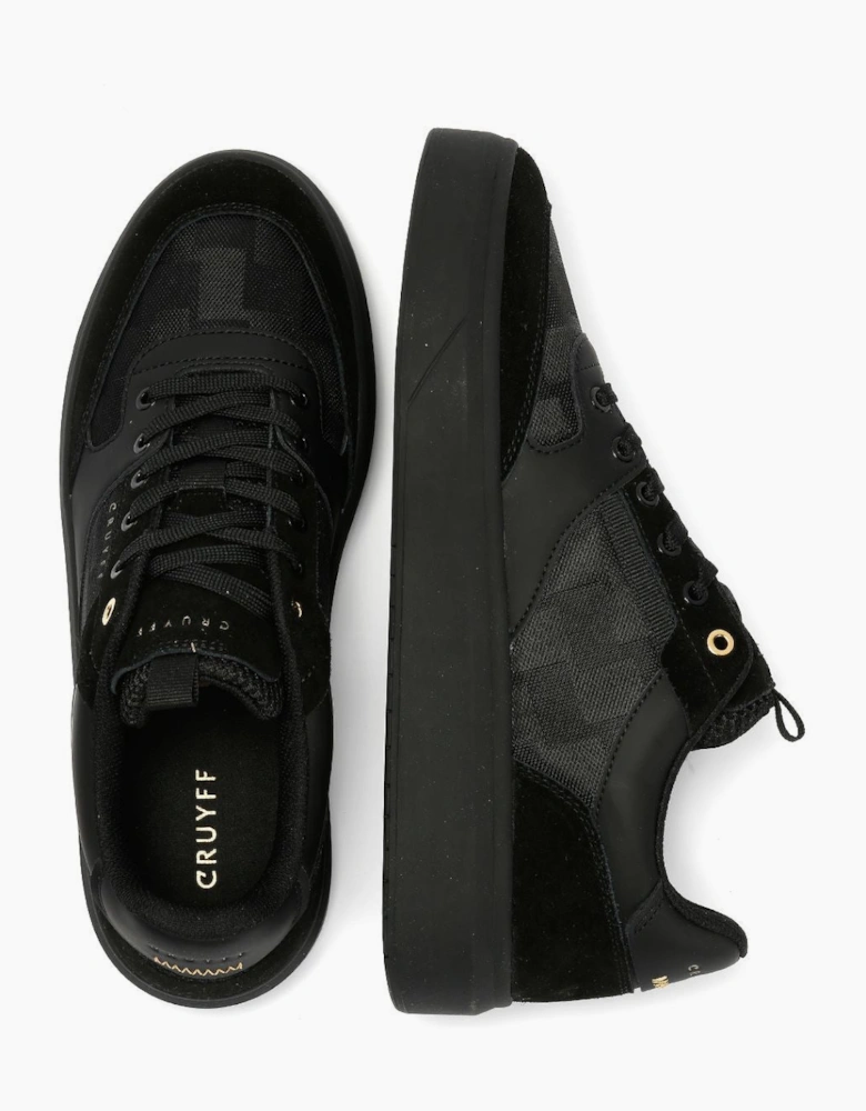 Cruyff Terra Court Men's Black/Gold Trainers