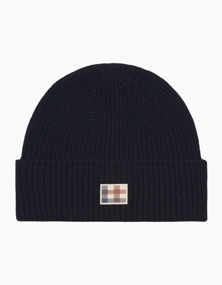 Active Label Black Beanie Hat
