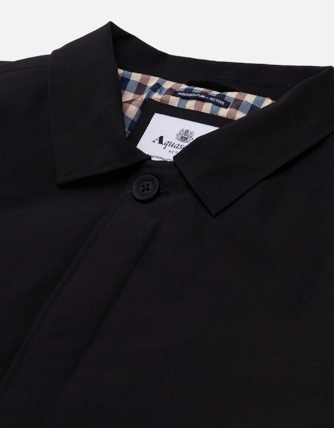 Active Shell Active Mid Trench Black Jacket