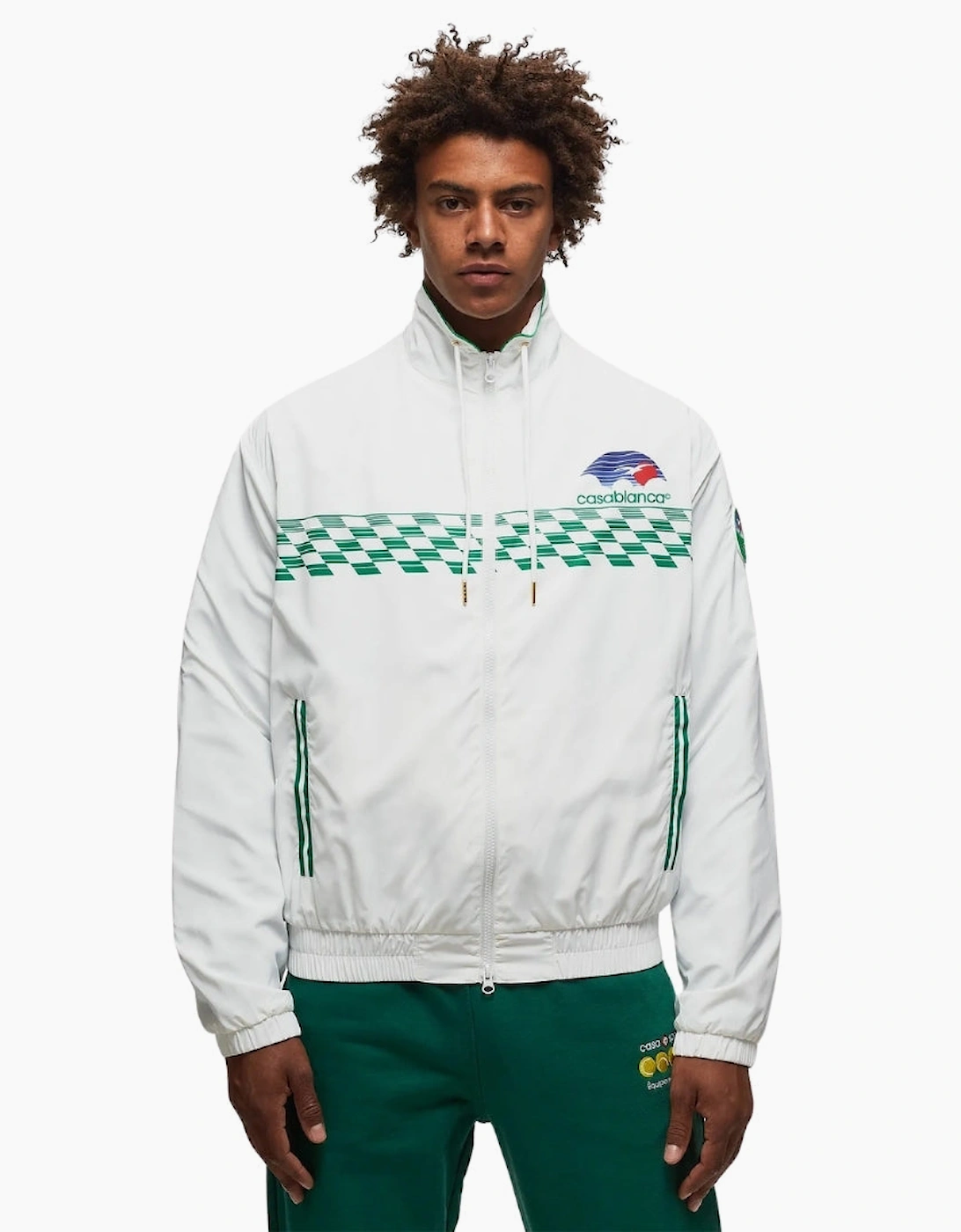 Shell Suit Horizon White Jackets