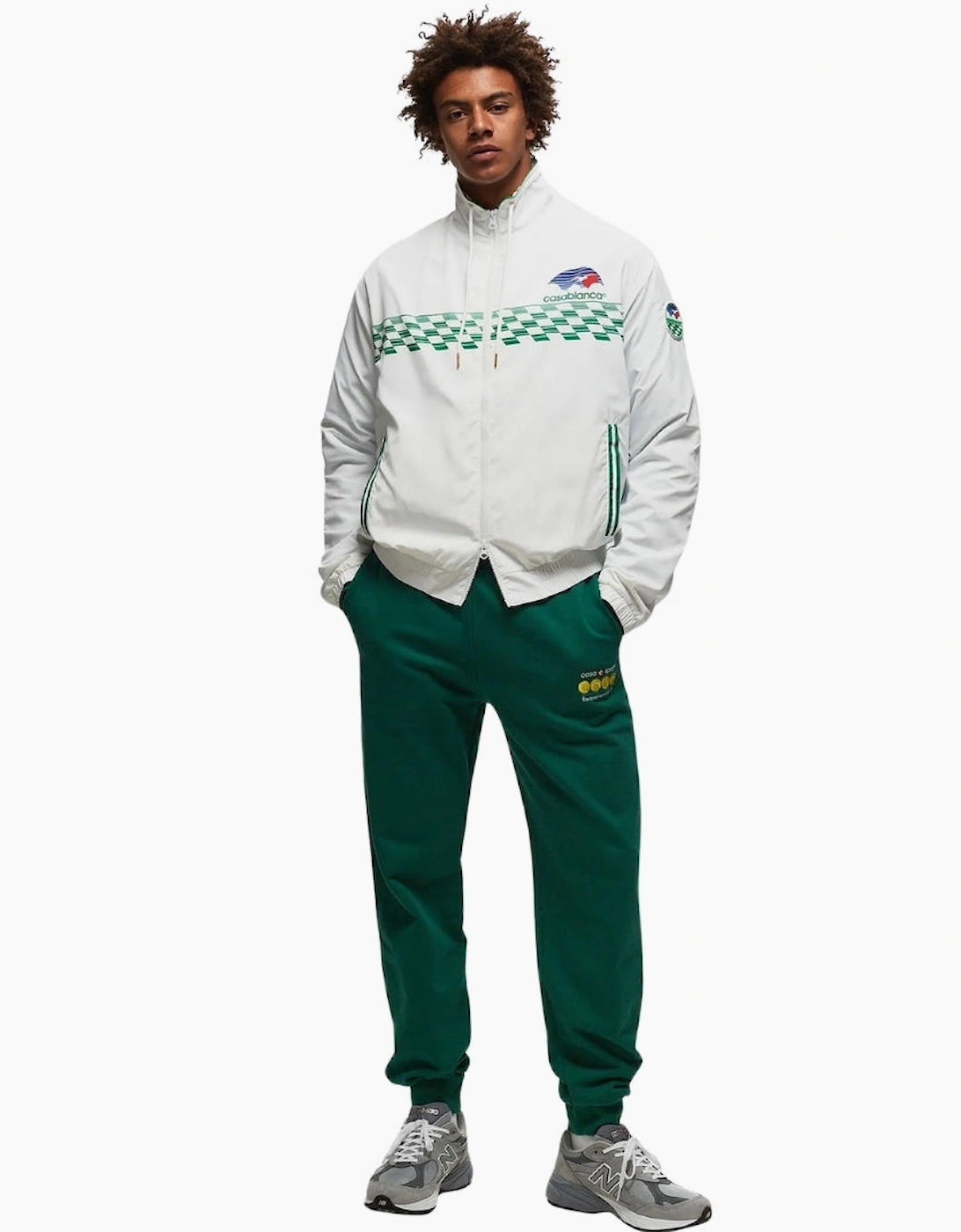 Shell Suit Horizon White Jackets