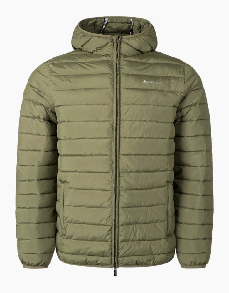 Active Rlg 100 Gr Army Green Hooded Jacket