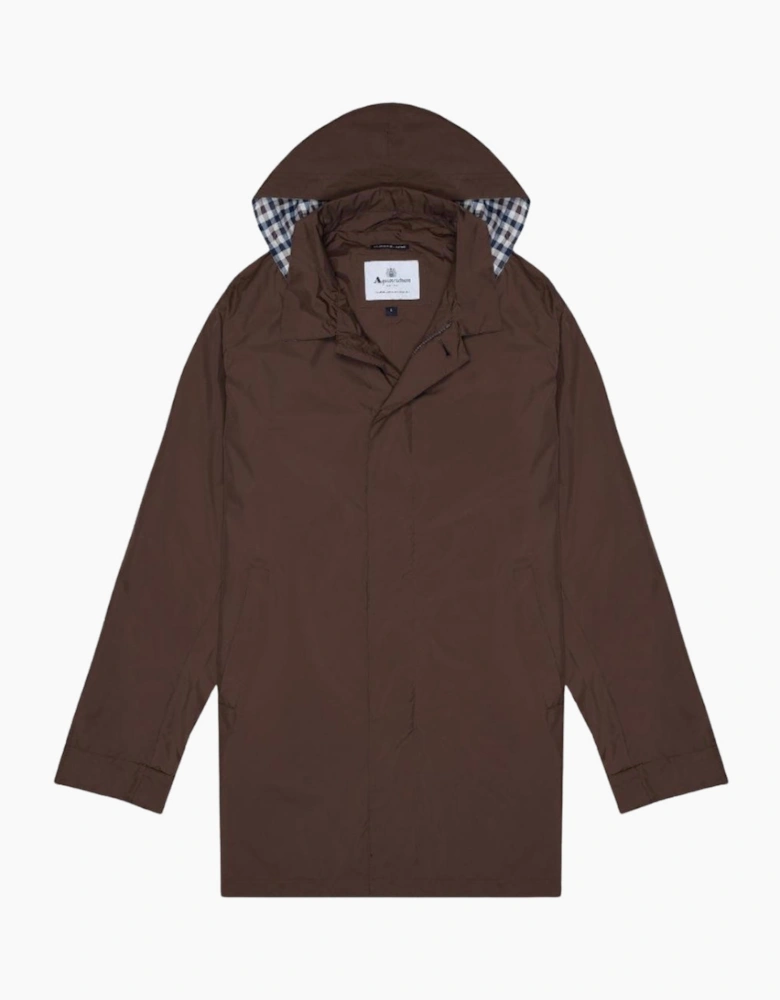 Aquascutum Active Packable Trench Brown Jacket