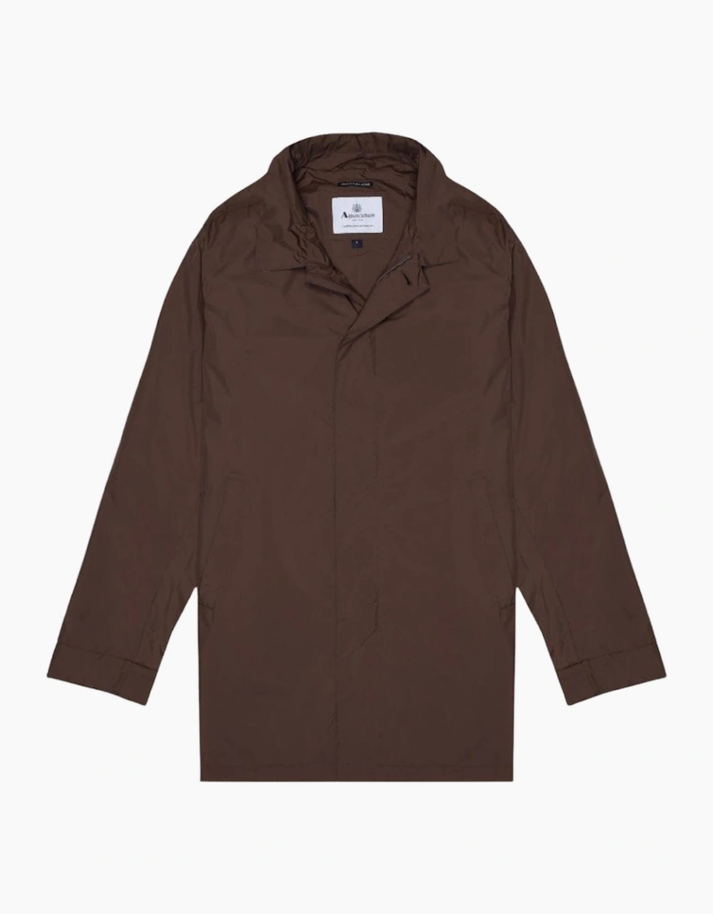 Aquascutum Active Packable Trench Brown Jacket