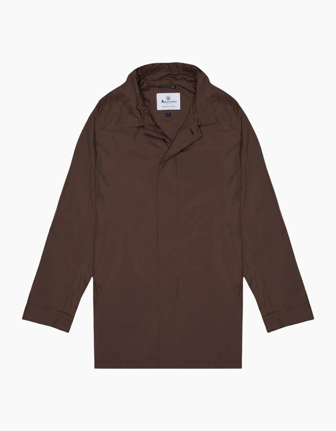 Aquascutum Active Packable Trench Brown Jacket