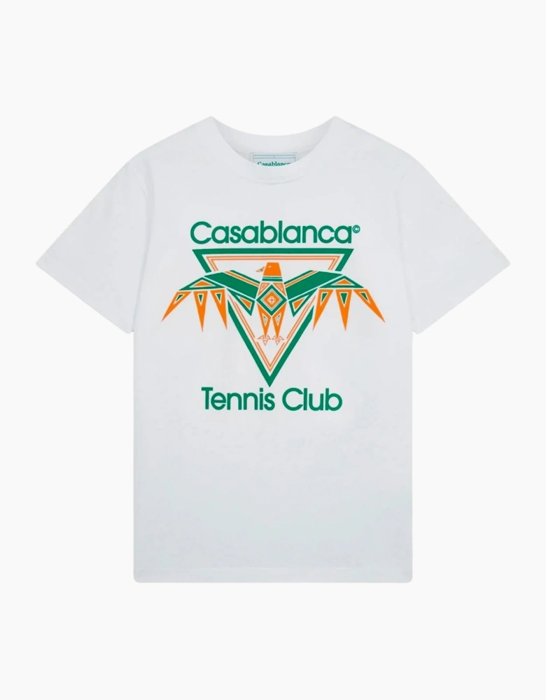 Playful Eagle White T-Shirt