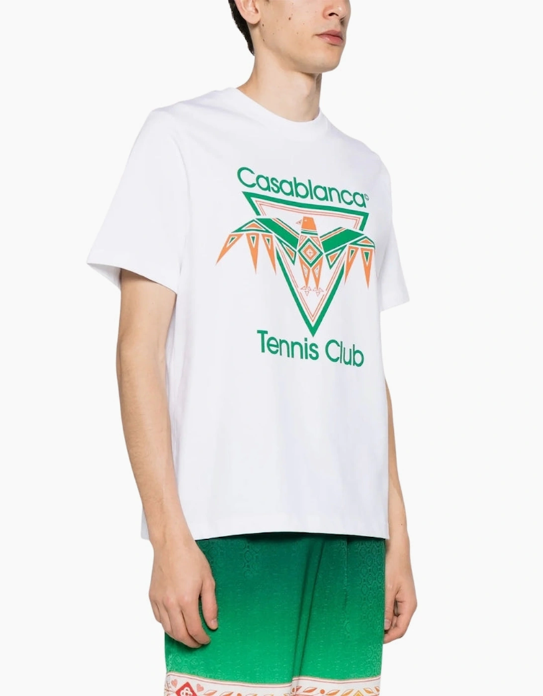 Playful Eagle White T-Shirt