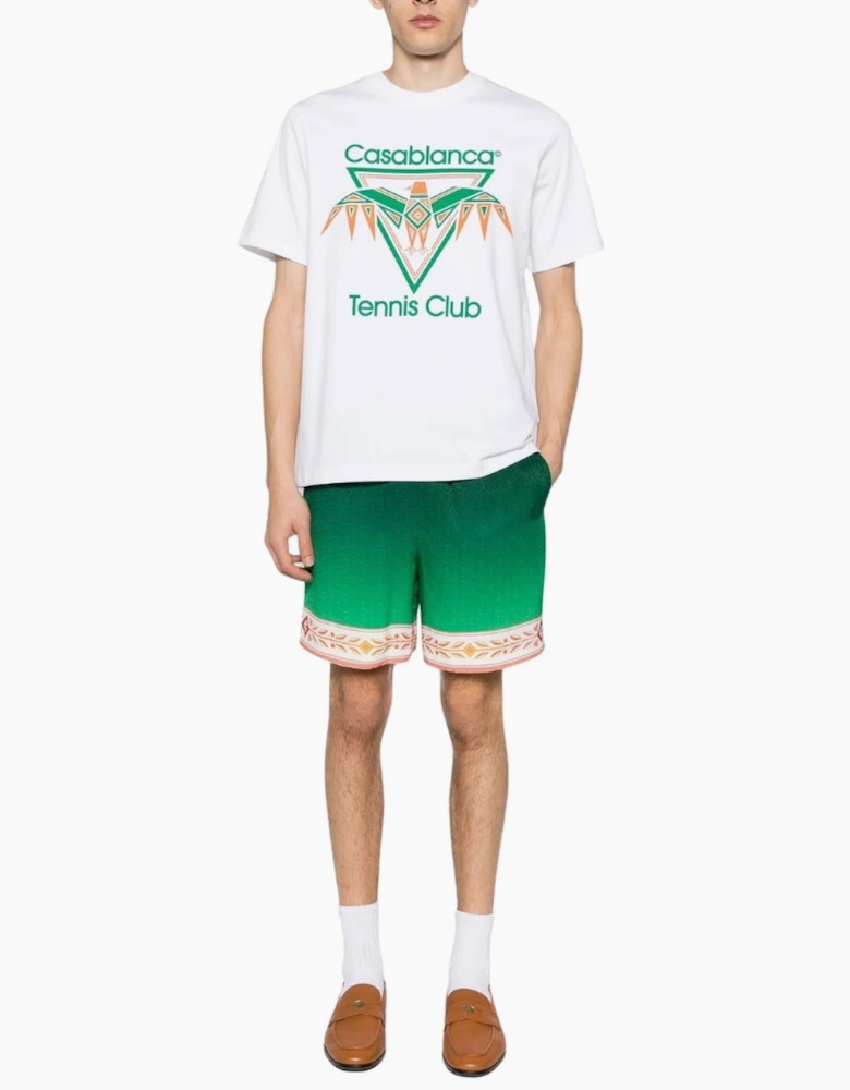 Playful Eagle White T-Shirt