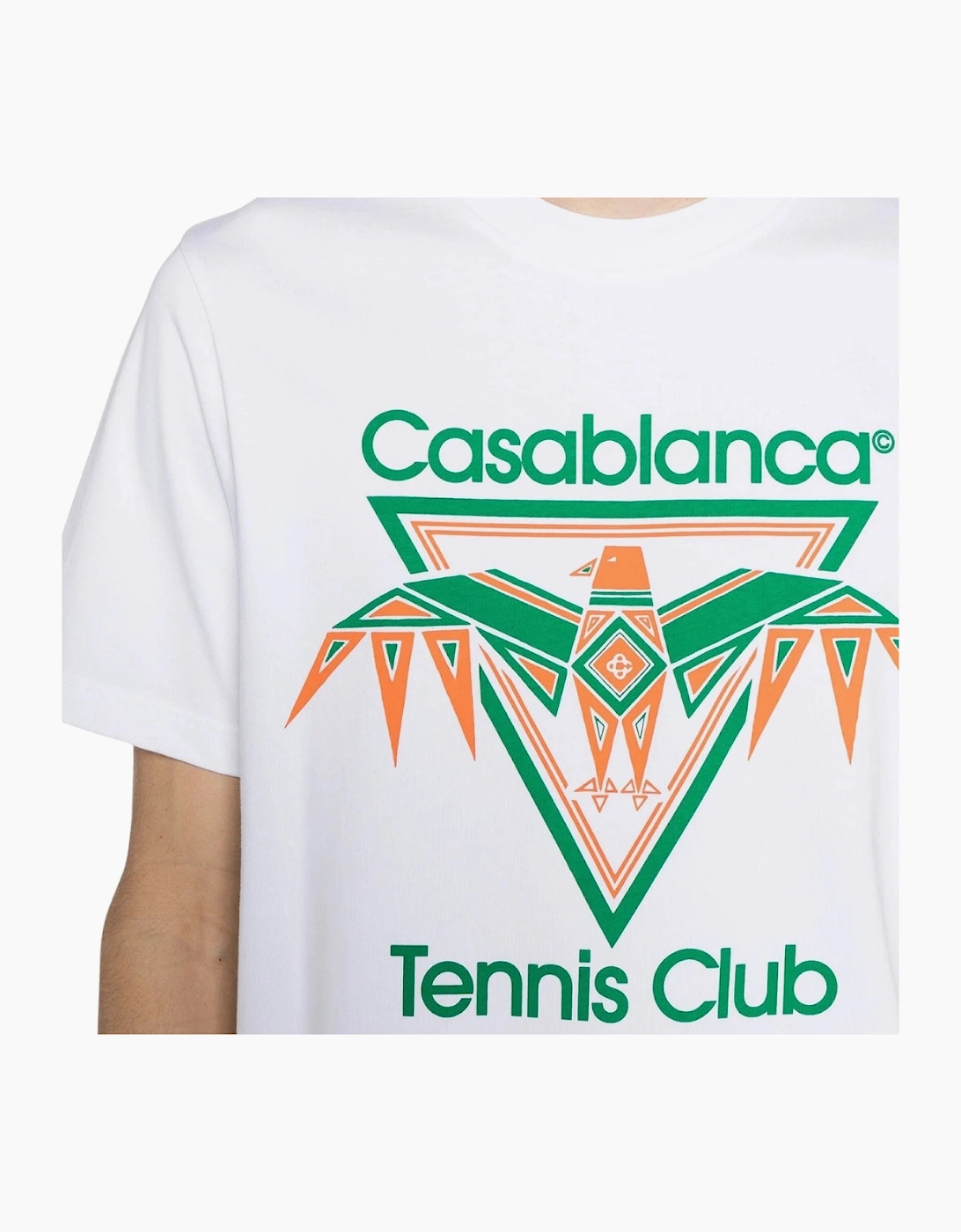 Playful Eagle White T-Shirt