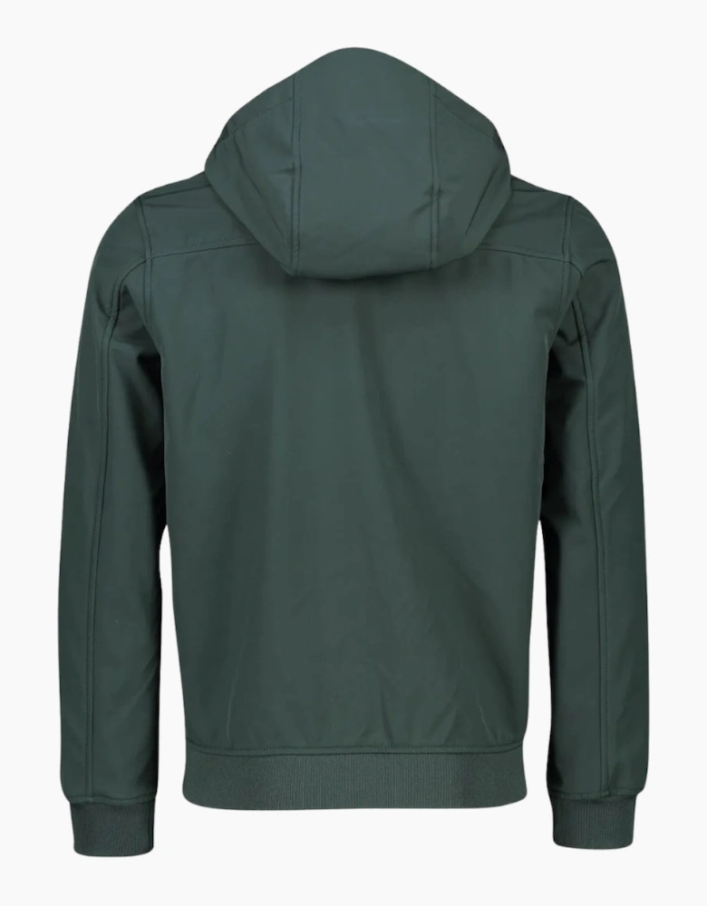 Lyle & Scott Green Fleece Back Softshell Jacket