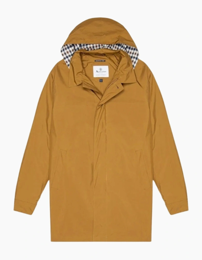 Aquascutum Active Packable Trench Rust Orange Jacket