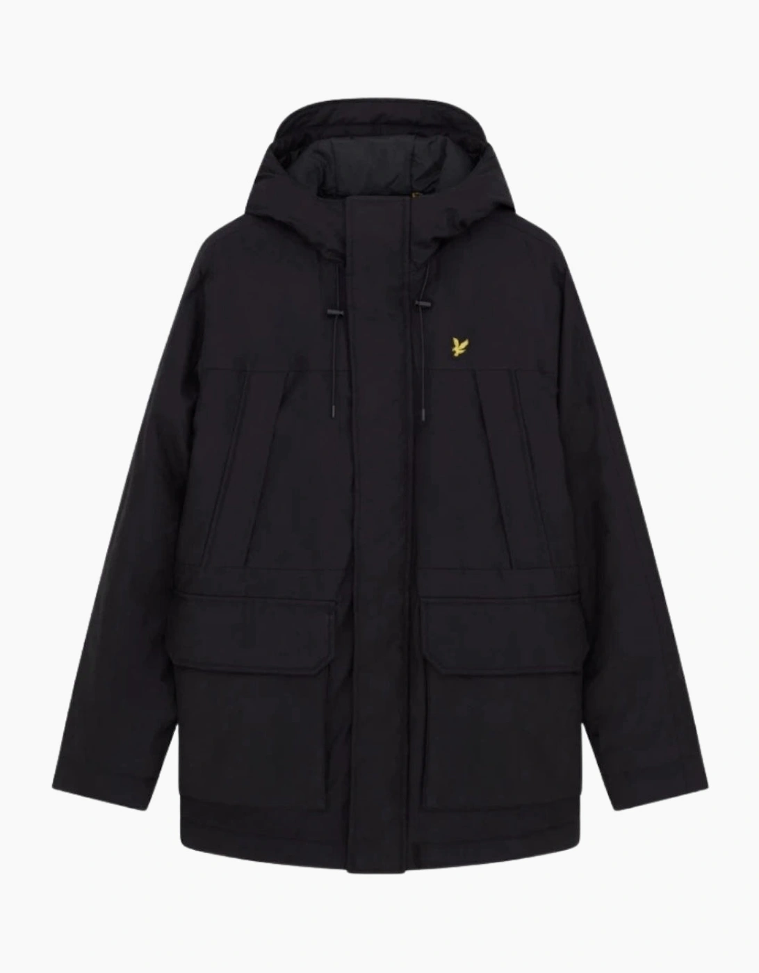 Lyle & Scott Black Microfleece Parka 2.0, 5 of 4