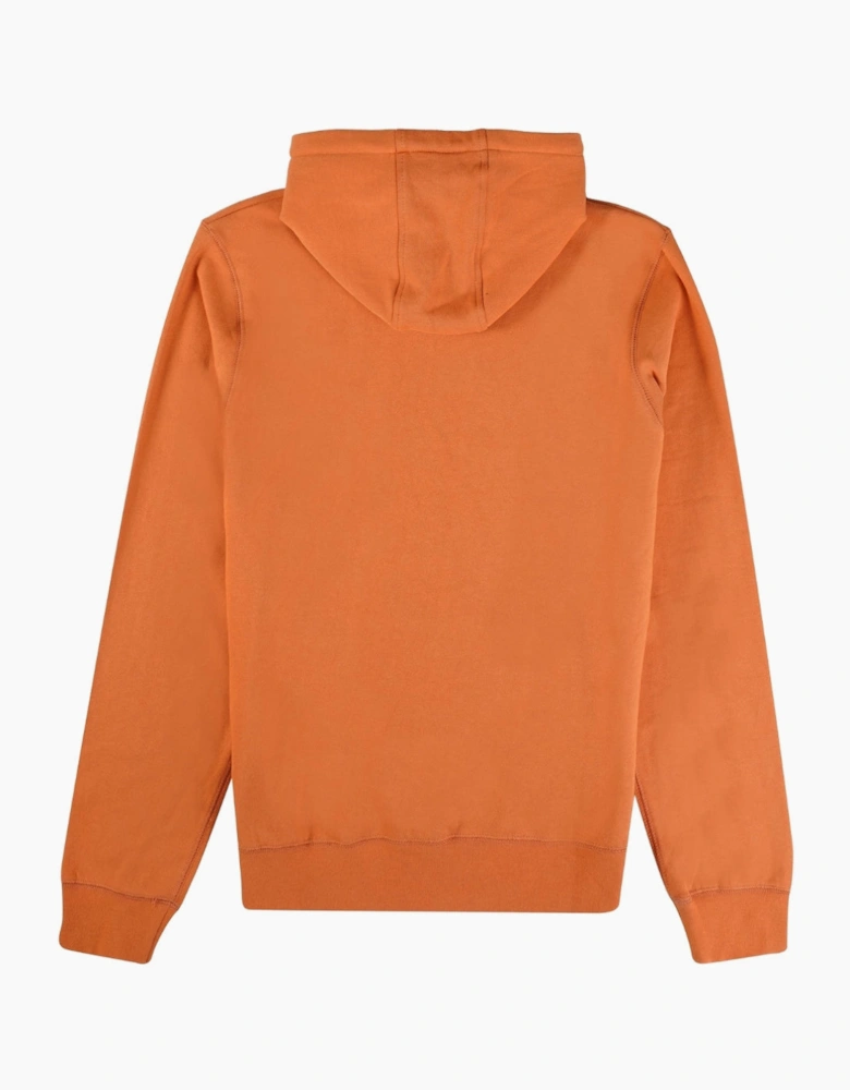 Active Small Logo Rust Orange Hoodie
