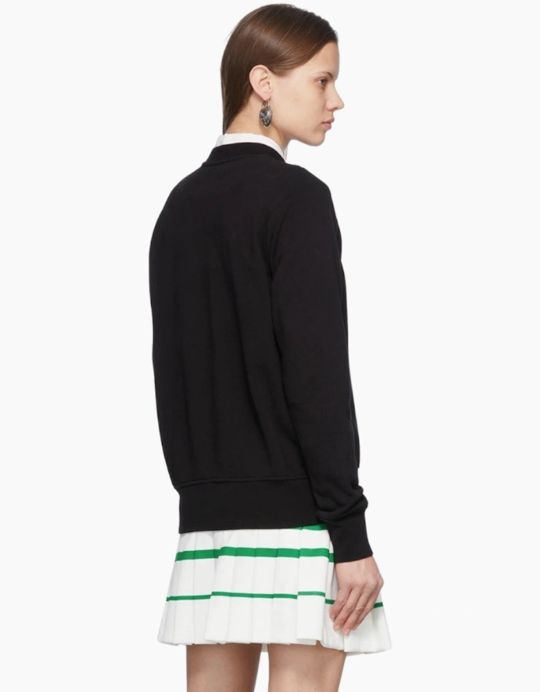 Embroidered Ping Pong Club Black Sweatshirts