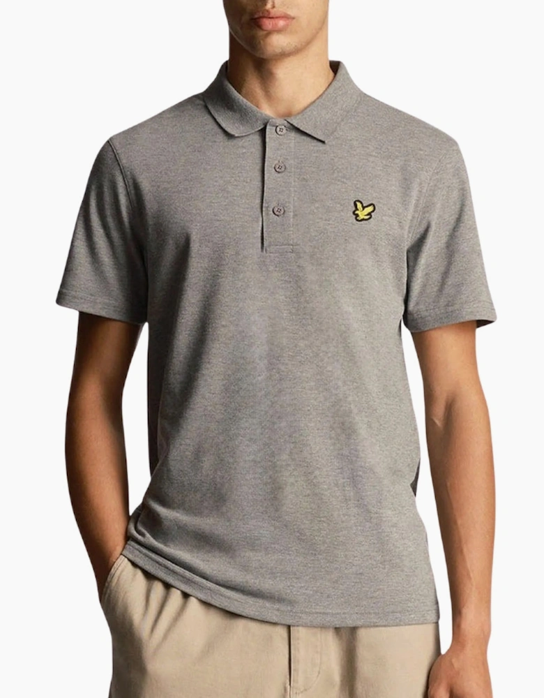 Lyle & Scott Grey Sport SS Polo