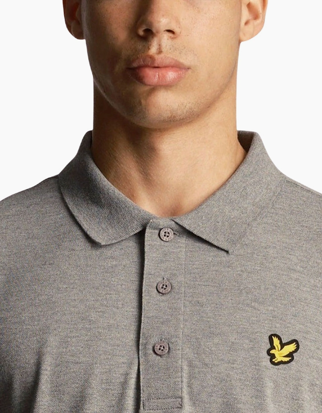 Lyle & Scott Grey Sport SS Polo