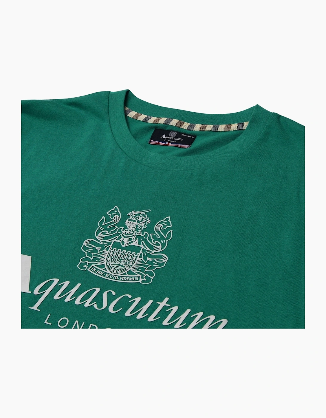 Active Beach Basic Big Logo Green T-Shirt