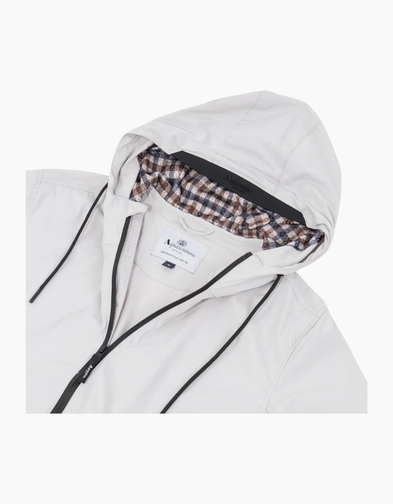 Active Hooded Antarctica Grey Jacket