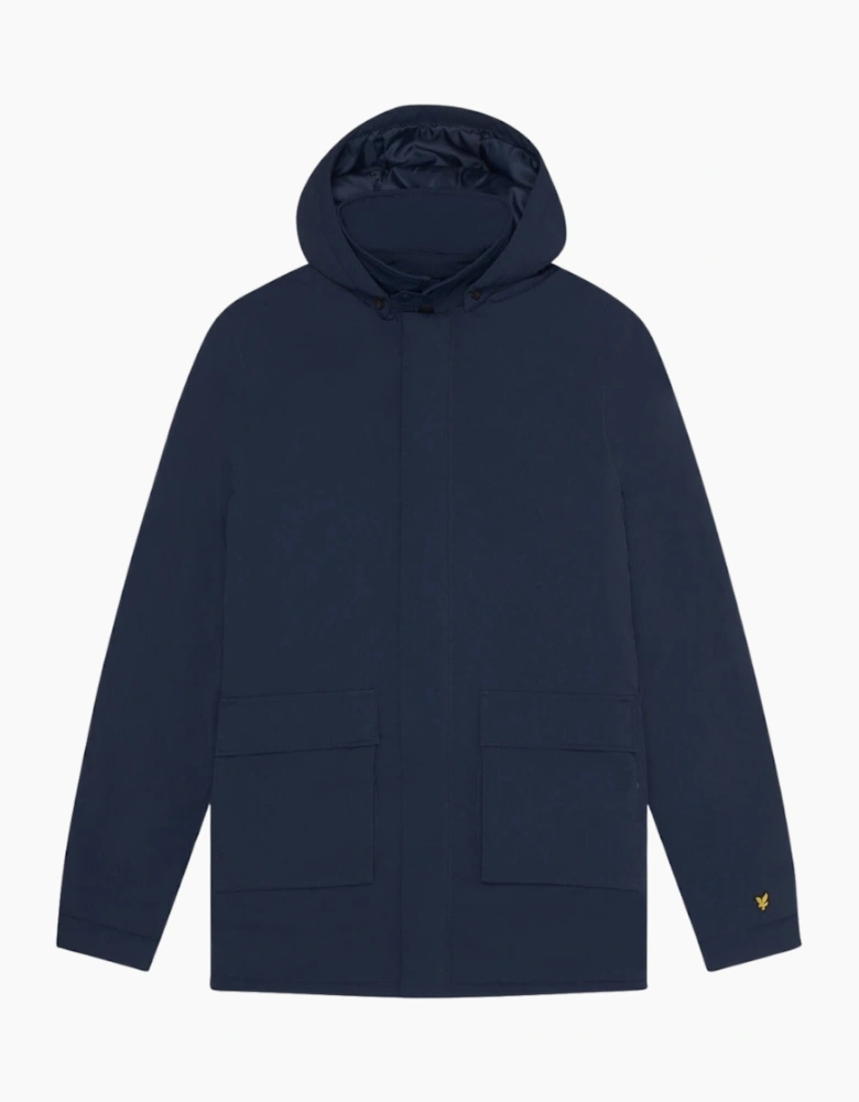 Lyle & Scott Navy Blue WADDED PARKA