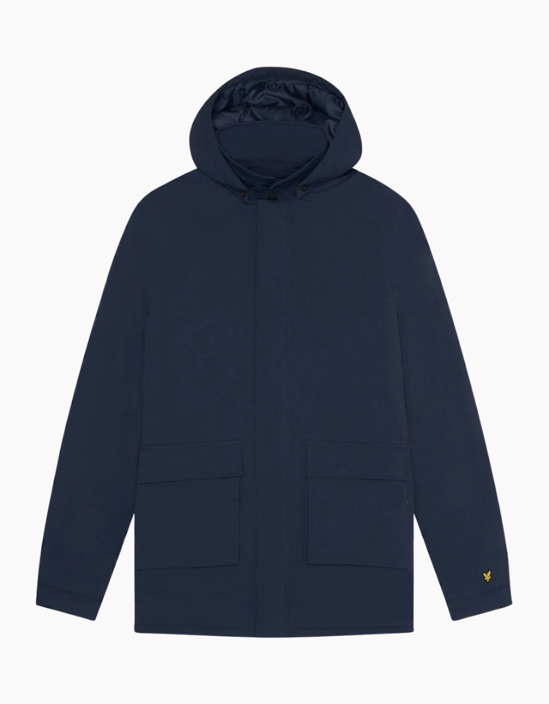 Lyle And Scott Men's Navy Lyle & Scott Blue Wadded Parka  42/Regular Xl