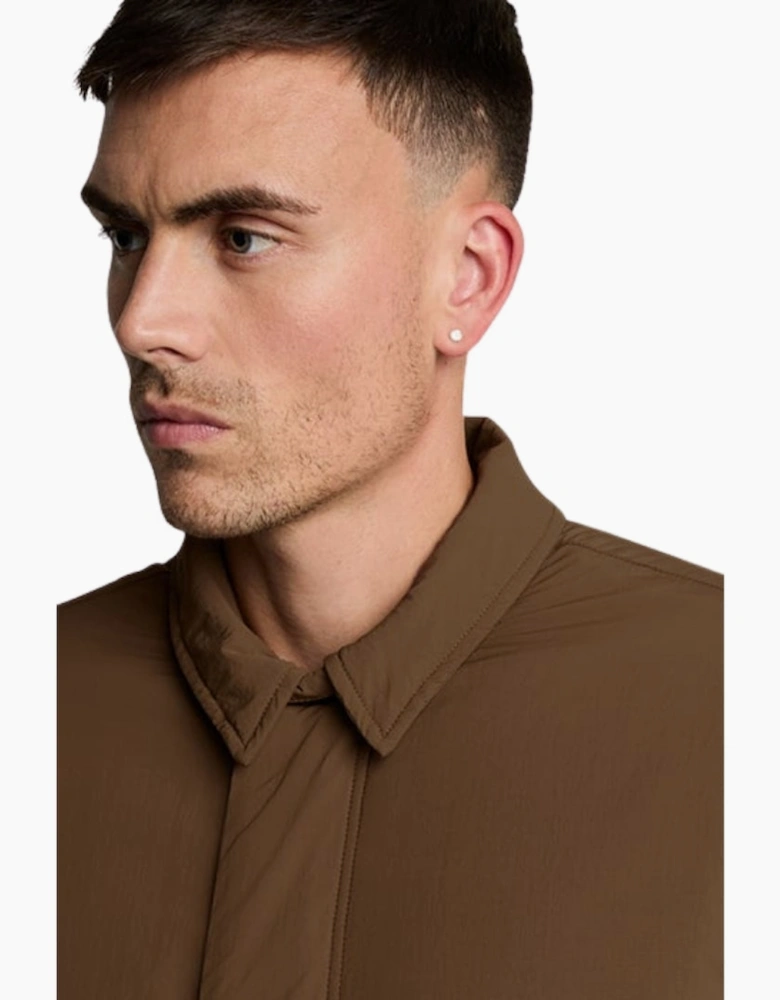 Lyle & Scott Brown WADDED PARKA