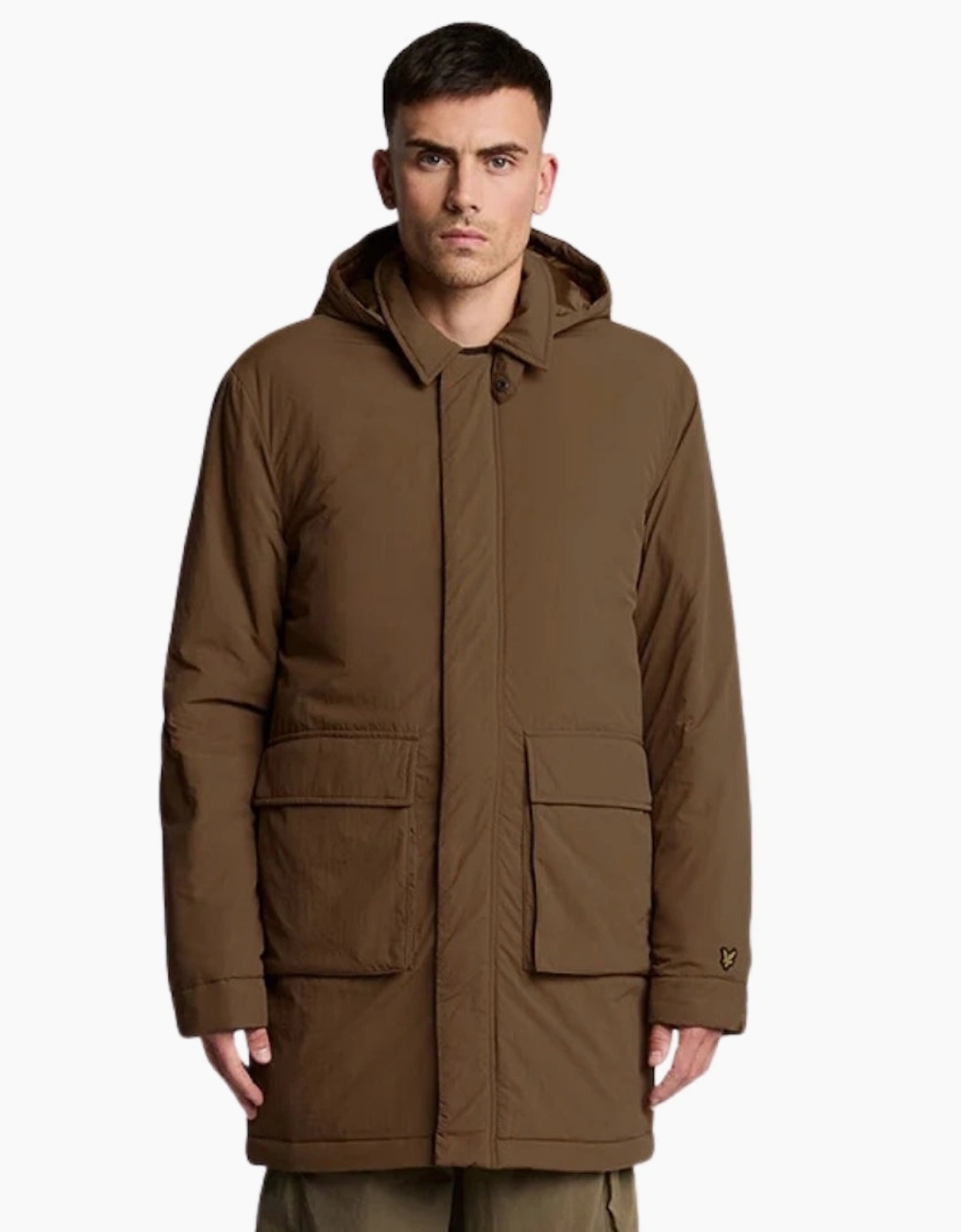Lyle & Scott Brown WADDED PARKA