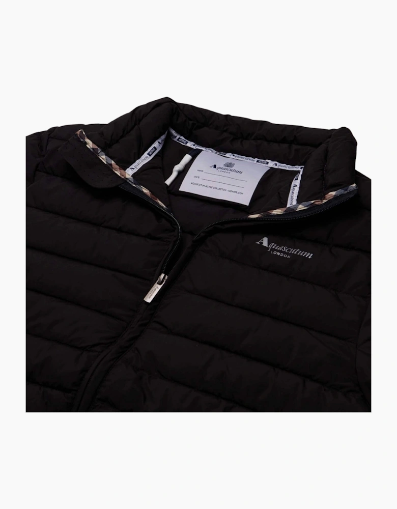 Active 100 GR Black Mock Neck Jacket