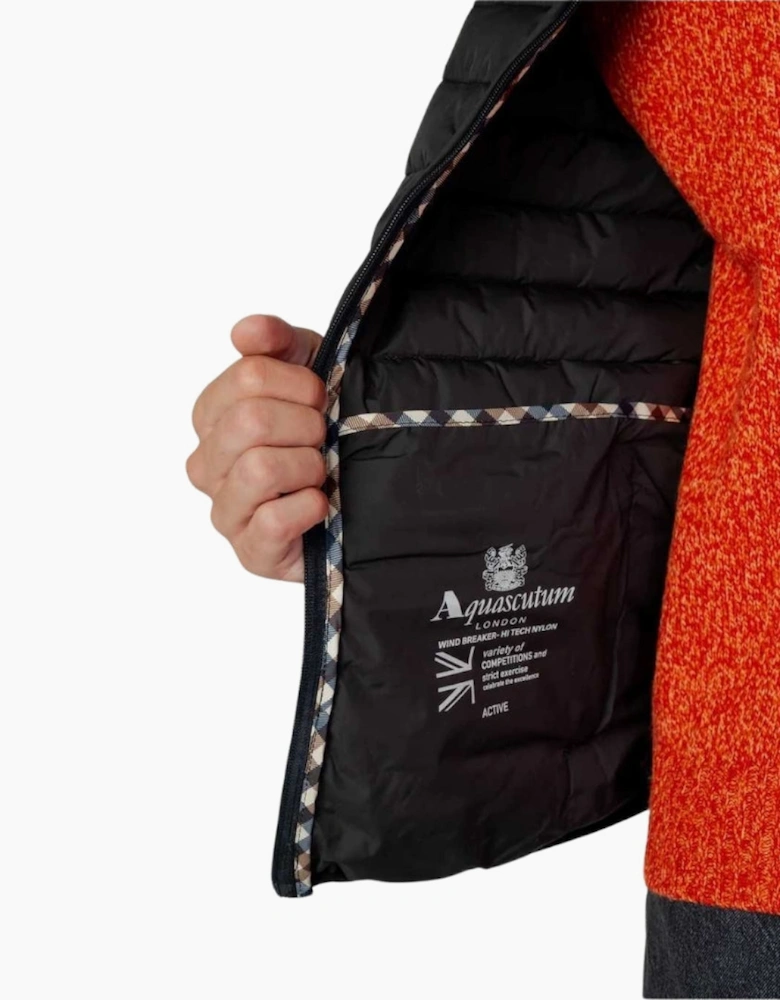 Active 100 GR Black Mock Neck Jacket