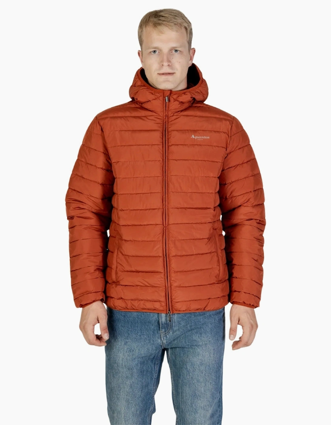 Active Rlg Active 100 Gr Winter Rust Orange Hooded Jacket