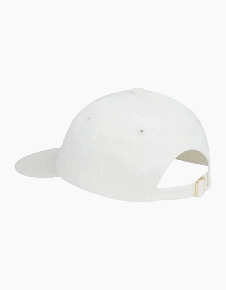Embroidered Cap Tennis Club Icon Off-White Hat