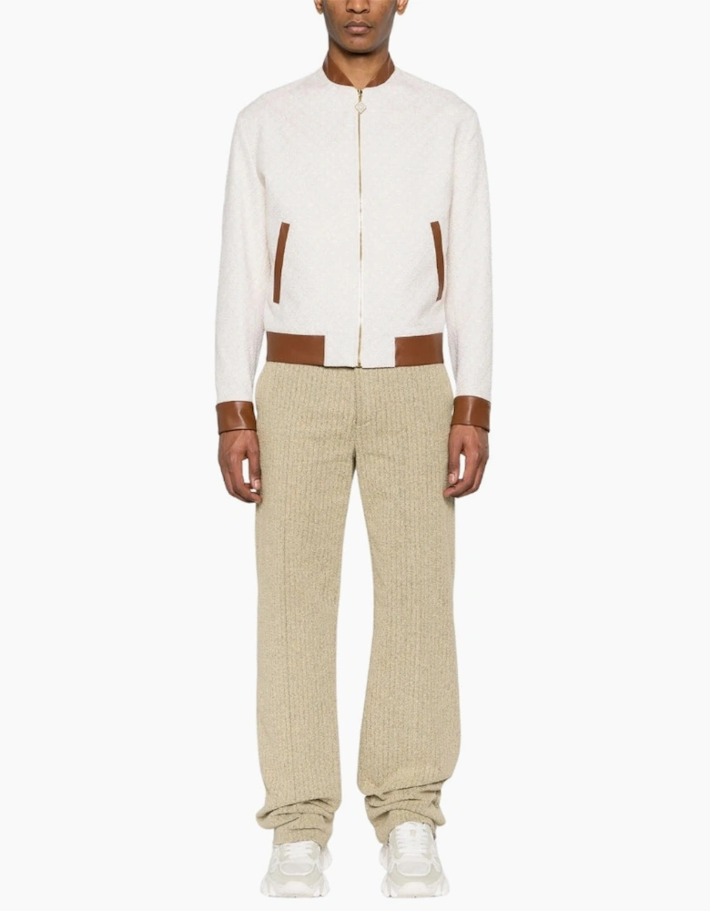 Jacquard Souvenir Monogram Beige Jacket