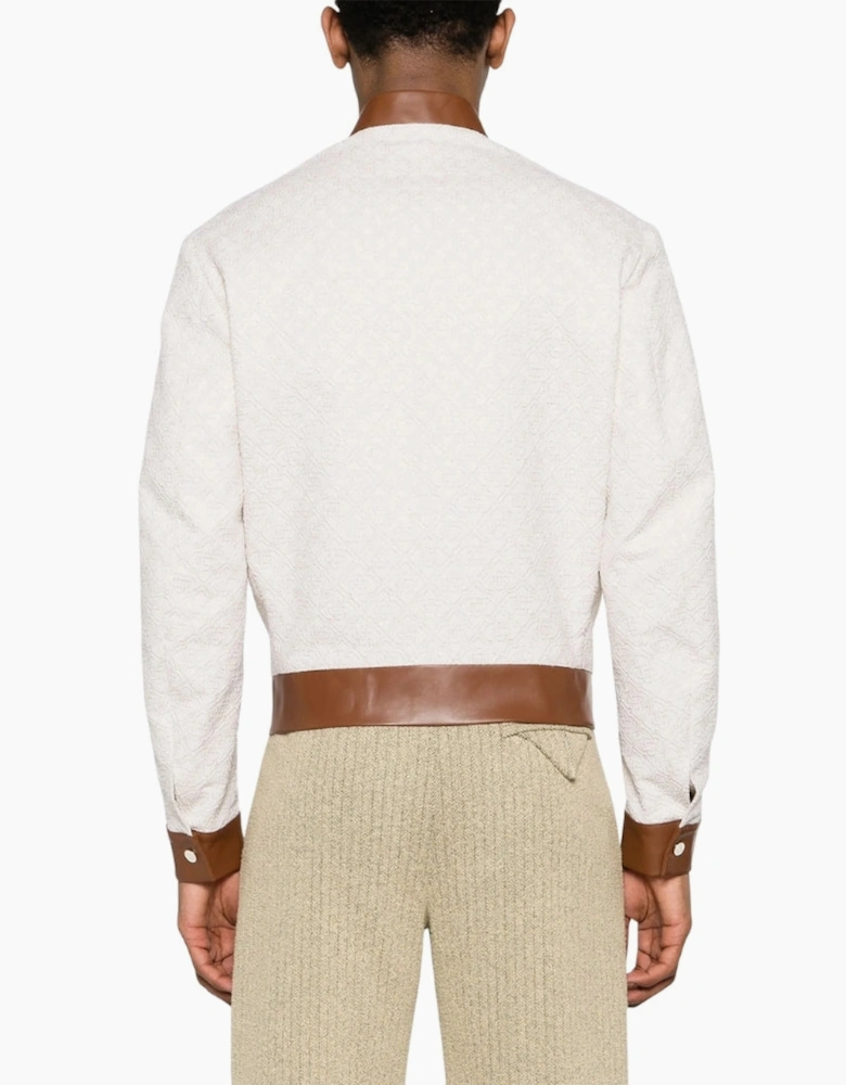 Jacquard Souvenir Monogram Beige Jacket