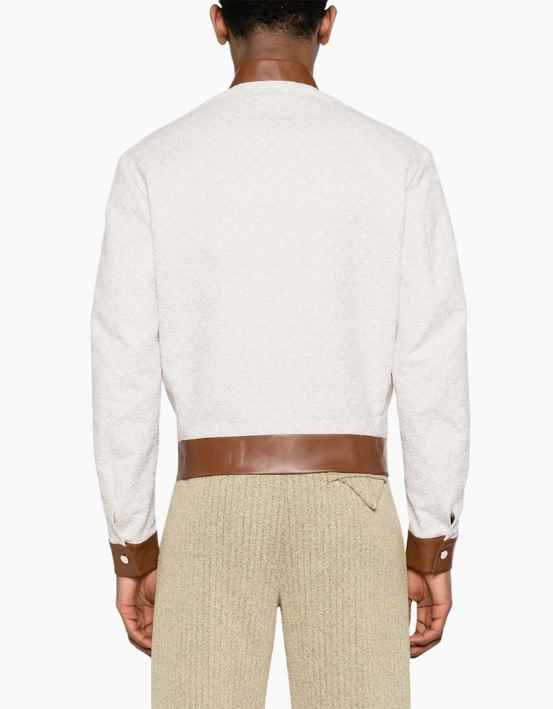 Jacquard Souvenir Monogram Beige Jacket