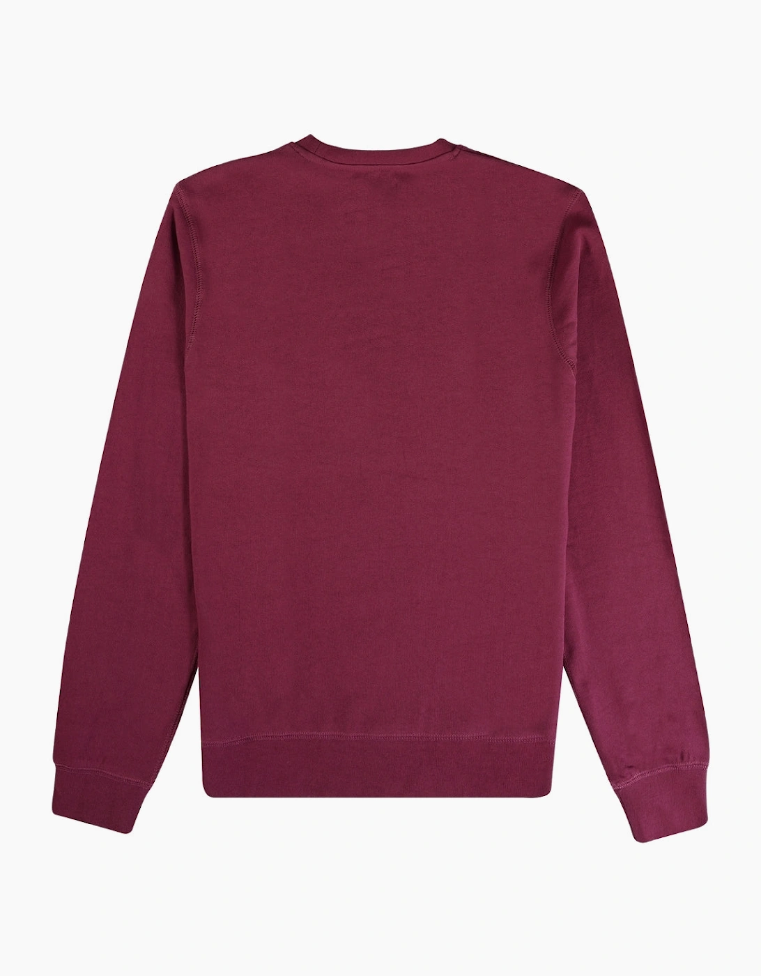 Active Big Logo Crew Neck Cordovan Red Sweatshirt