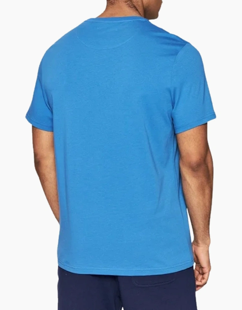 Lyle & Scott Plain Blue T-Shirt.