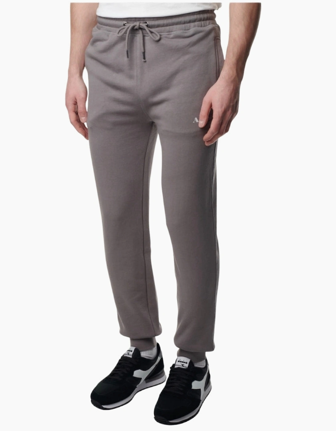 Active Basic Rib Moonrock Grey Trackpant