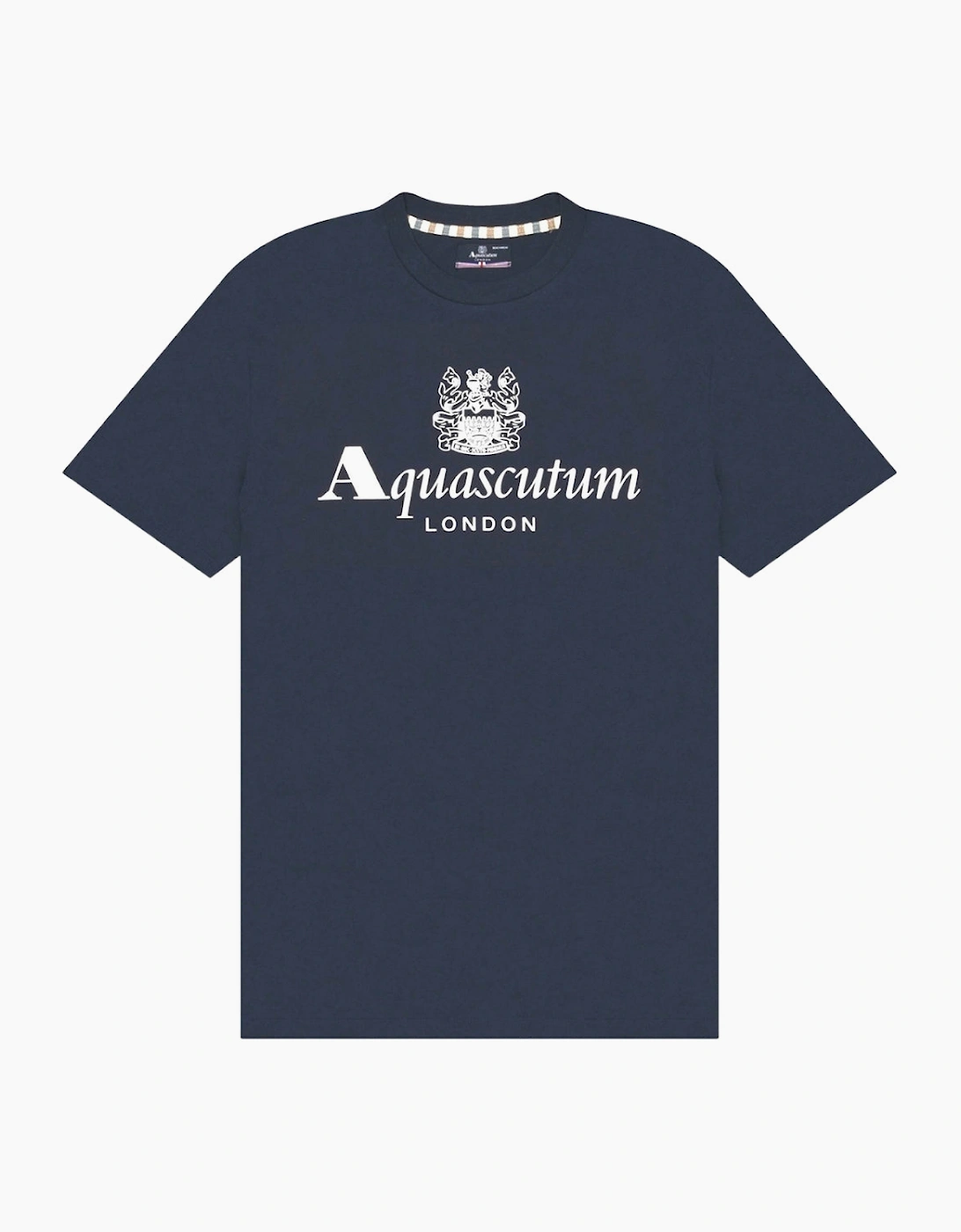 Active Beach Basic Big Logo Navy Blue T-Shirt, 5 of 4