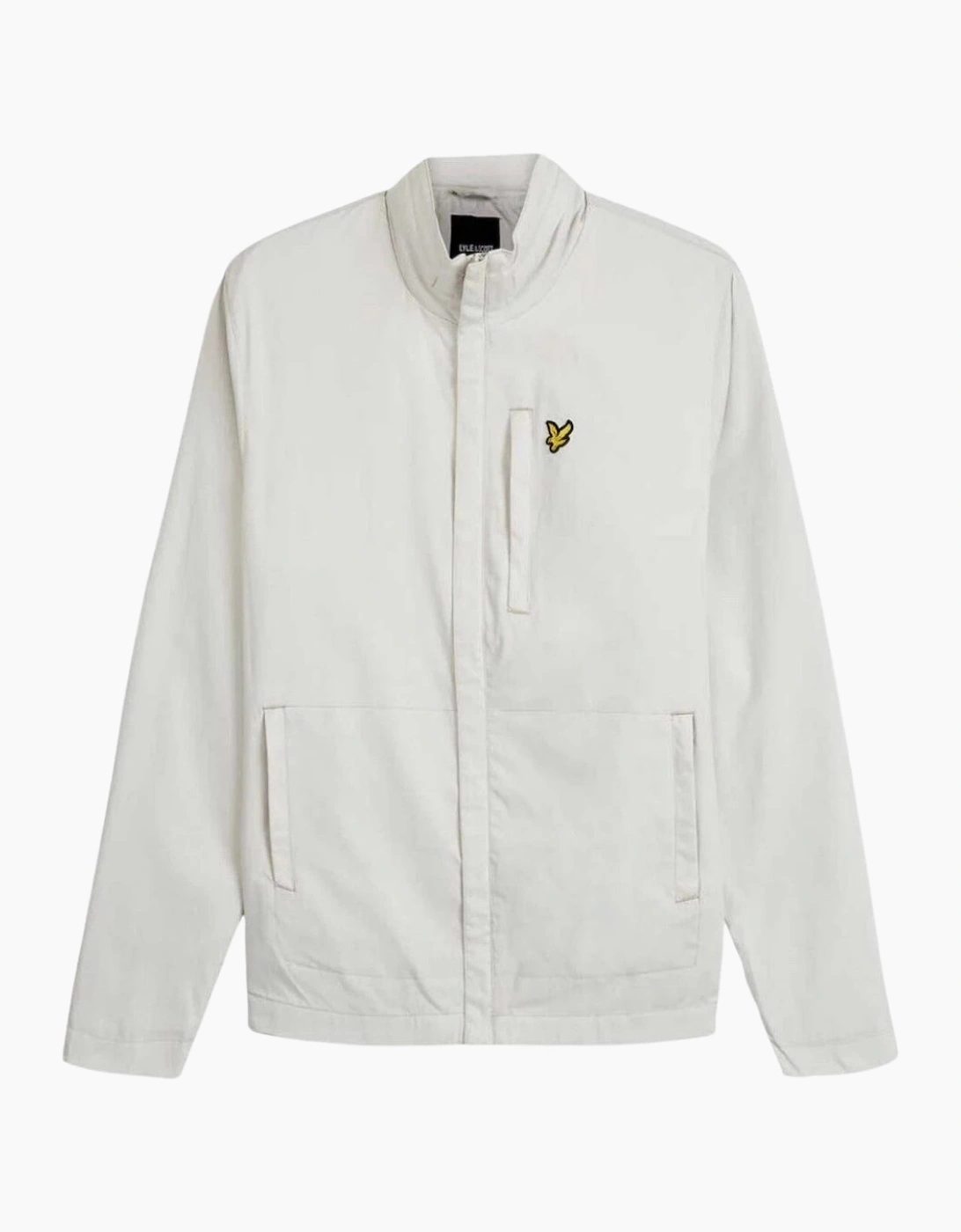 Men's Lyle & Scott Grey LW Funnel Neck Jacket - Size: 42/Regular