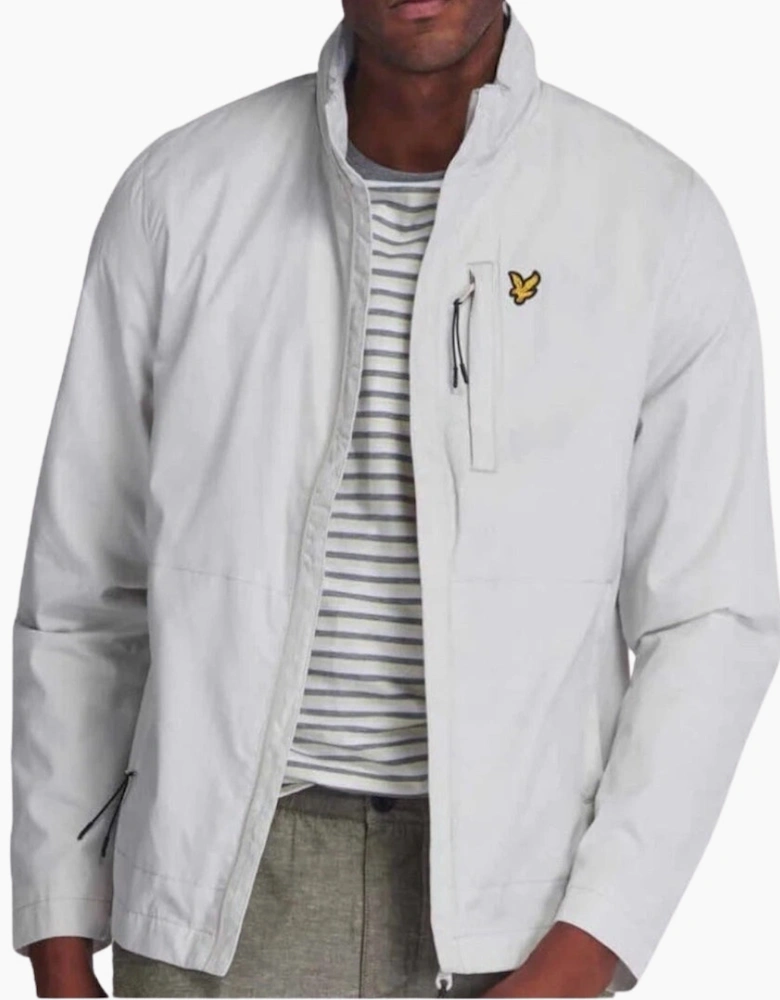 Lyle & Scott Grey LW Funnel Neck Jacket