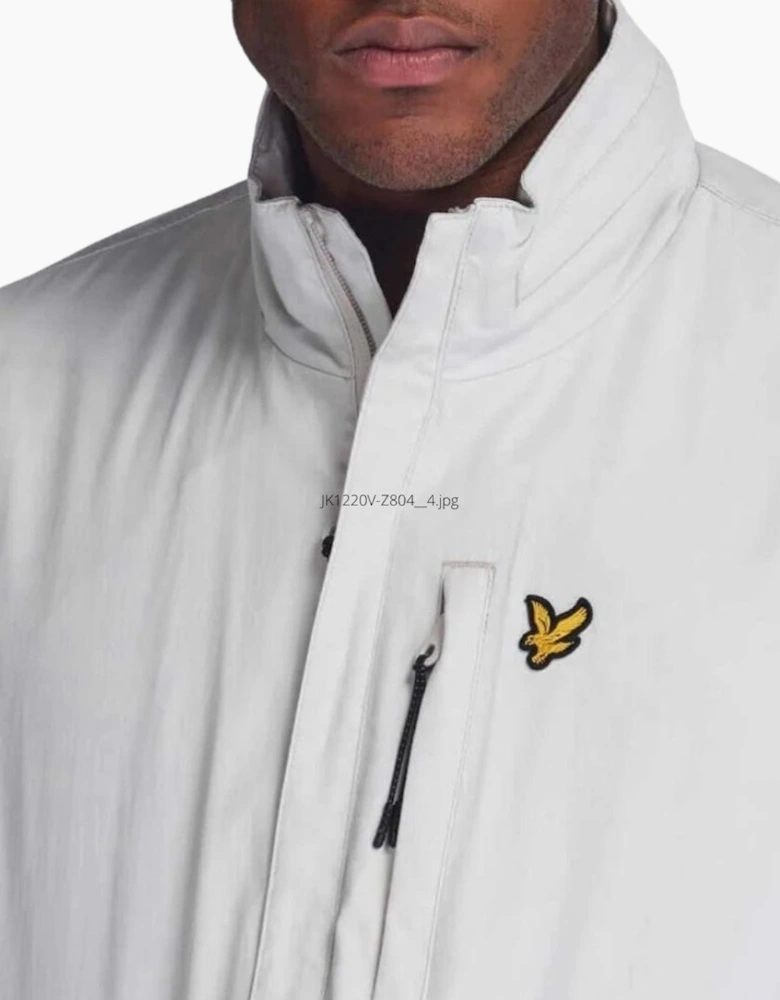 Lyle & Scott Grey LW Funnel Neck Jacket