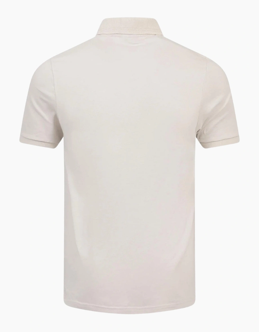 Lyle & Scott Beige Rally Tipped Polo Shirt