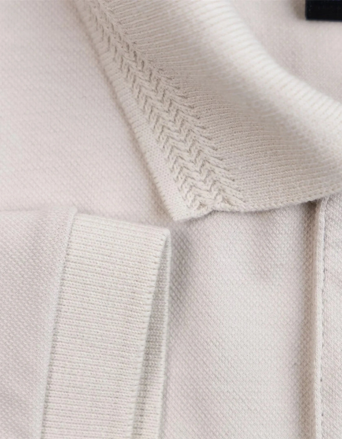 Lyle & Scott Beige Rally Tipped Polo Shirt