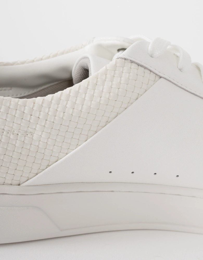 BOSS Orange Kieran Tenn Lwvpu Mens Trainers - White 100