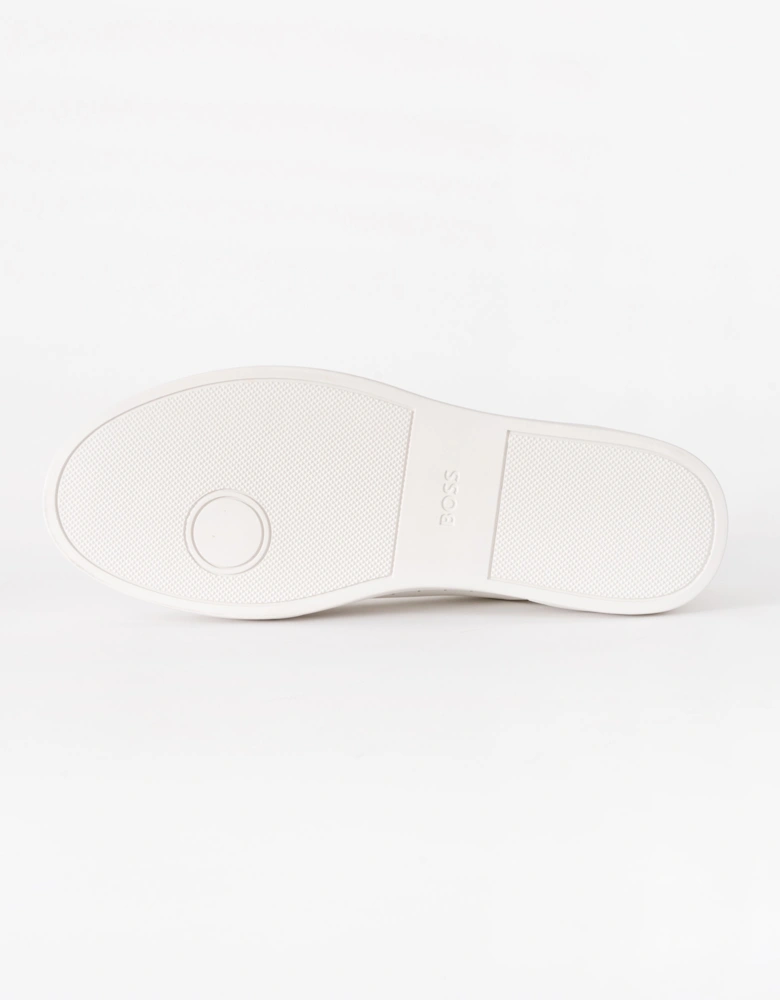 BOSS Orange Kieran Tenn Lwvpu Mens Trainers - White 100