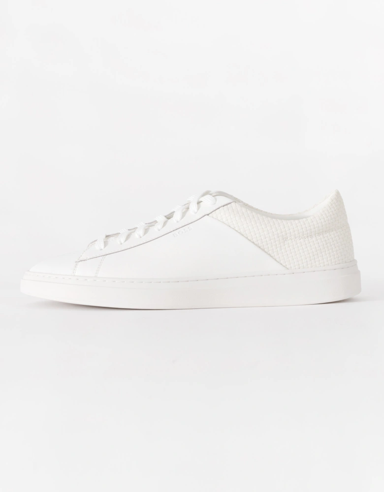 BOSS Orange Kieran Tenn Lwvpu Mens Trainers - White 100