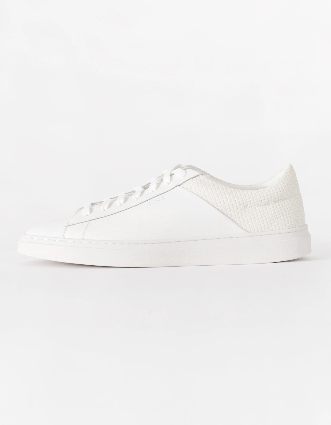 BOSS Orange Kieran Tenn Lwvpu Mens Trainers - White 100