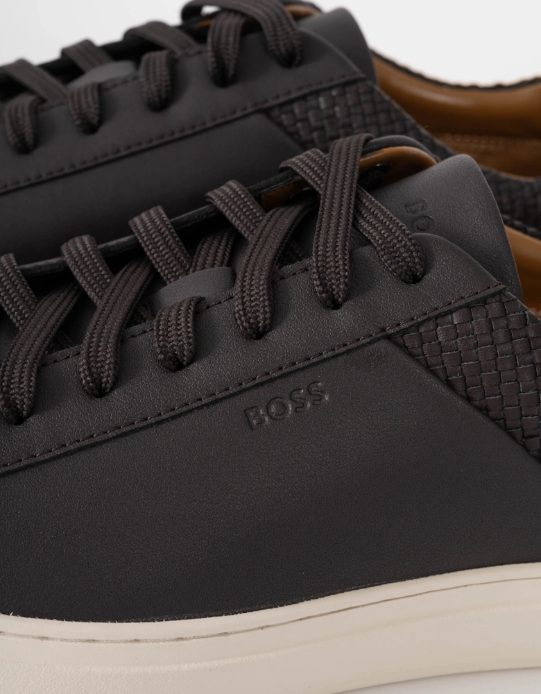 BOSS Orange Kieran Tenn Lwvpu Mens Trainers - Dark Brown 207