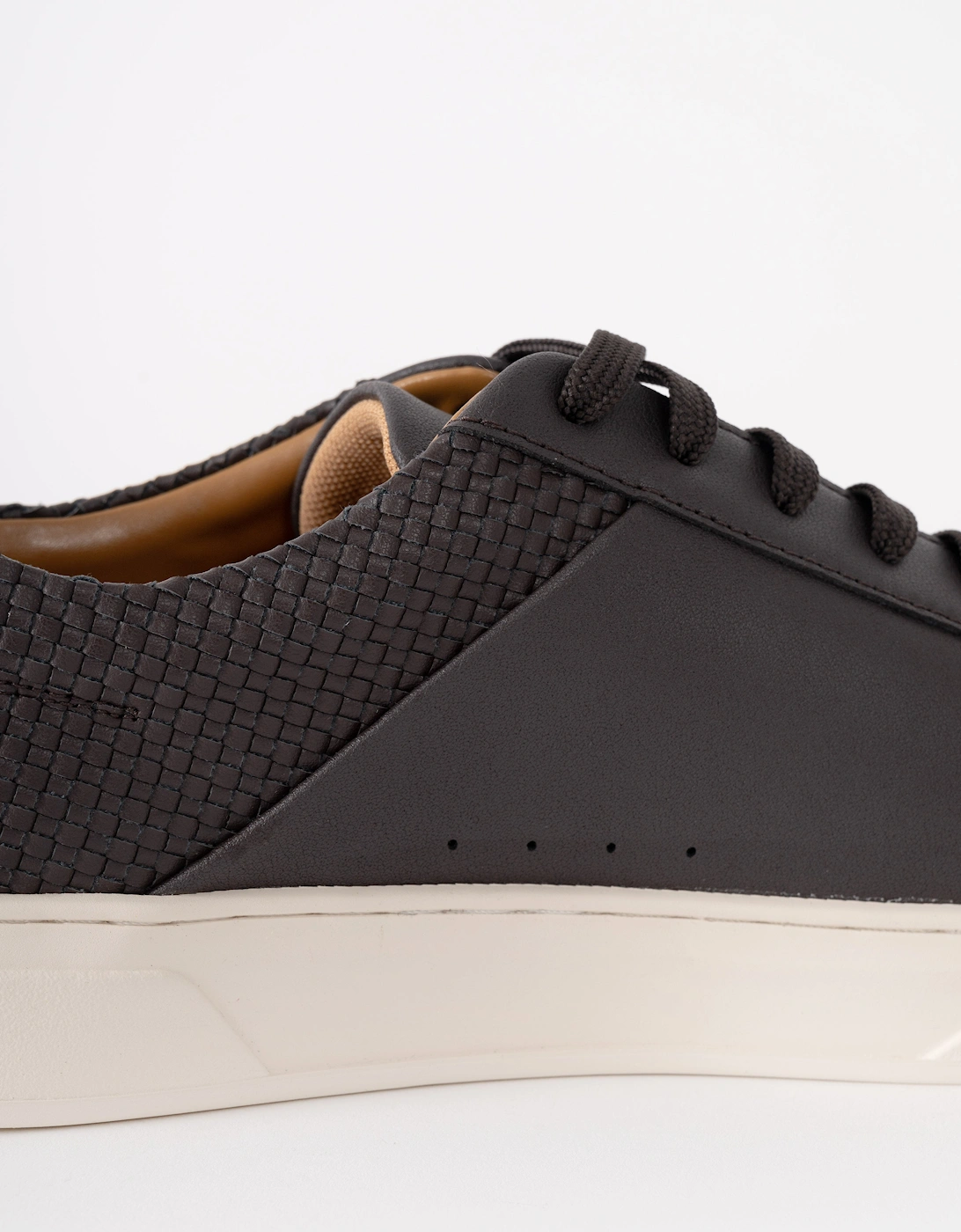 BOSS Orange Kieran Tenn Lwvpu Mens Trainers - Dark Brown 207