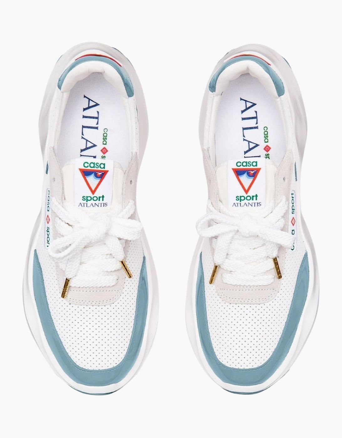 Atlantis Sneaker White Light Blue Shoes