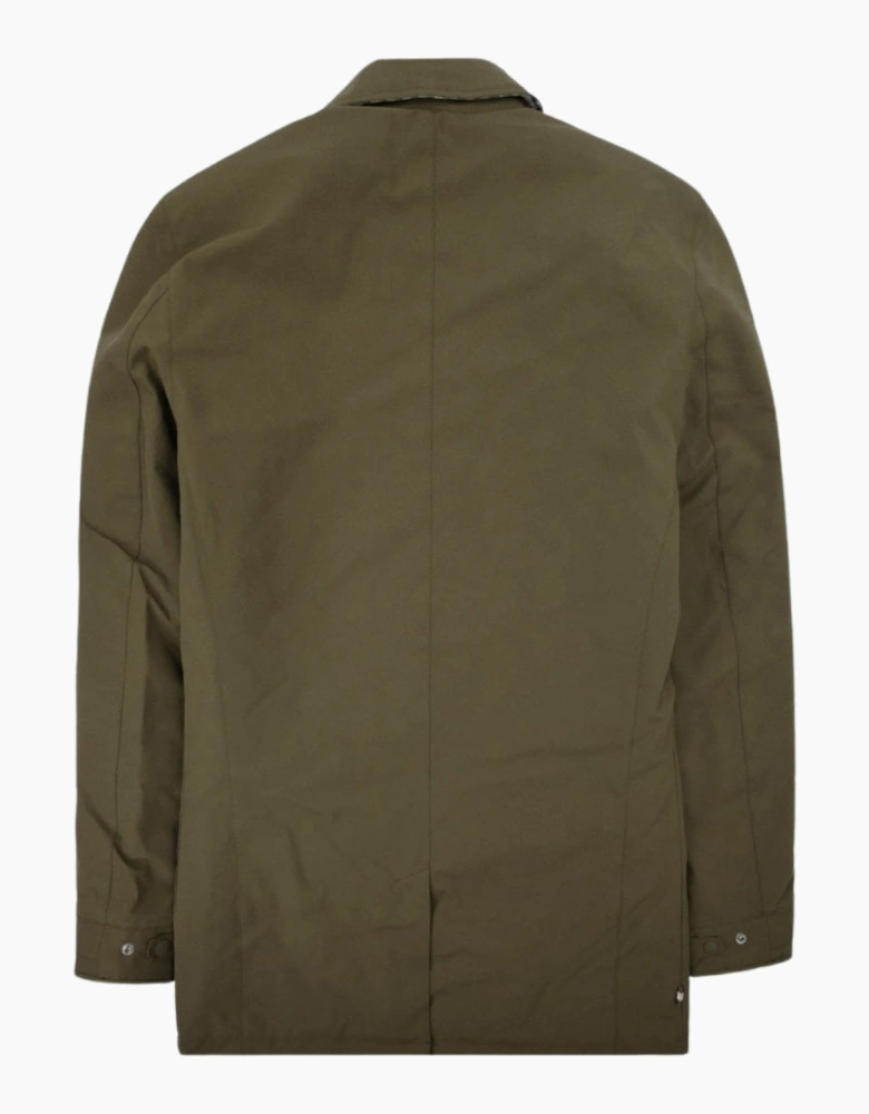 Active Shell Active Mid Trench Army Green Jacket